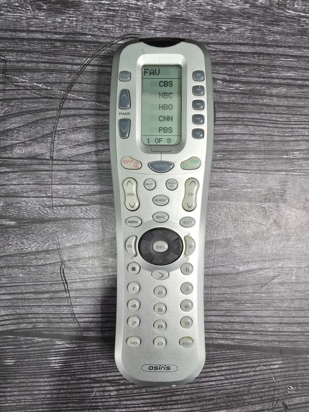 URC Osiris MX-350 Universal Programmable IR/RF Remote Control - Tested EUC